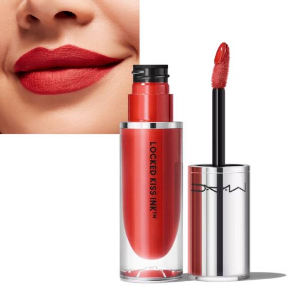 MAC Cosmetics Locked Kiss Ink 24HR Lipcolour in 80 Doyenne clean rose